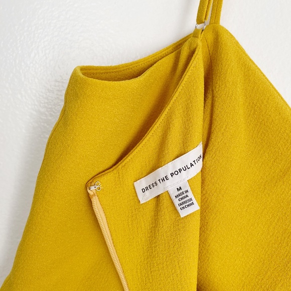 Dress The Population Mira Minidress Size M Nwot $149 - Picture 8 of 9